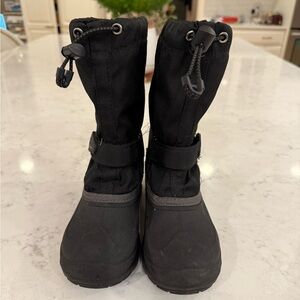 Kamik Black Kids Rain & Snow Boots
